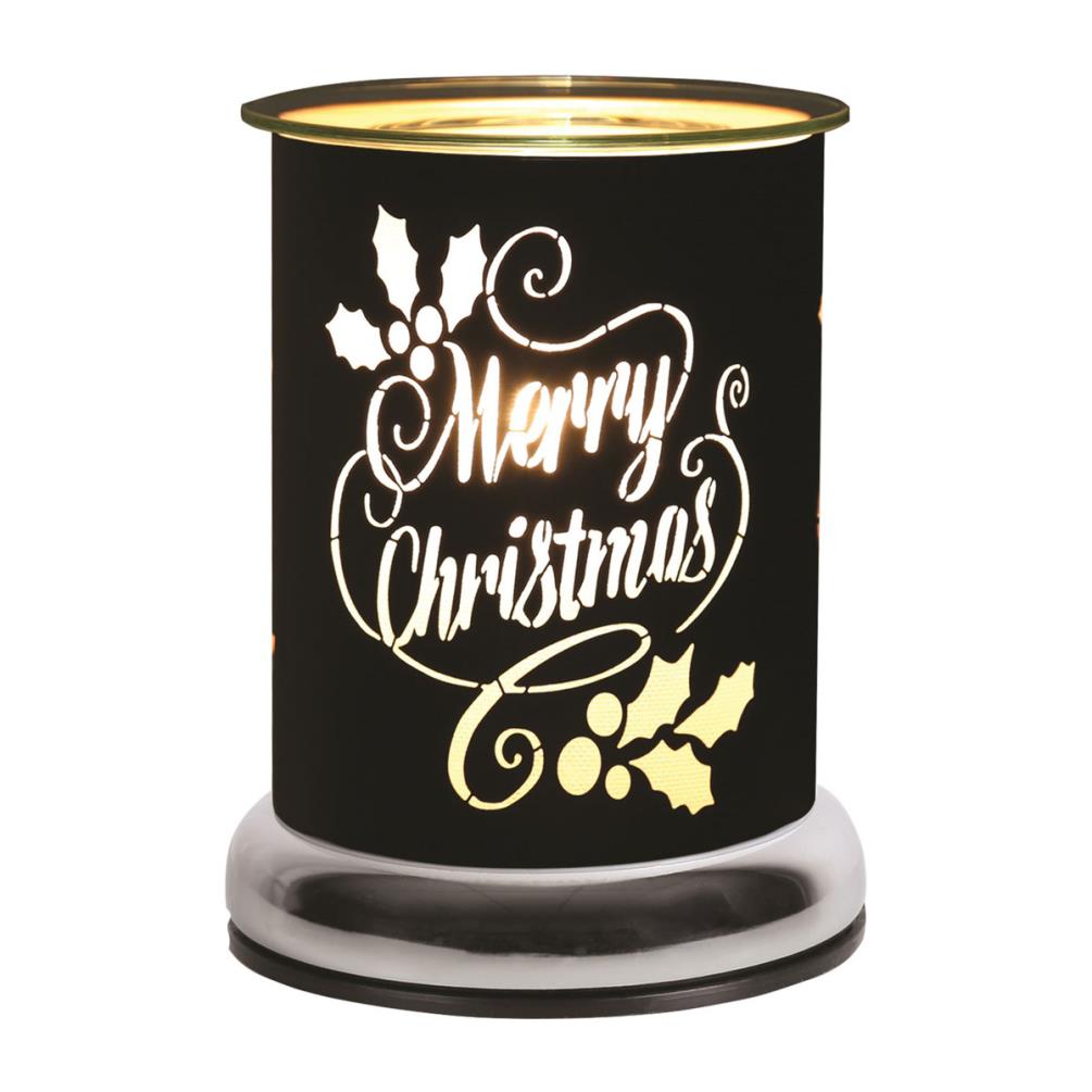 Aroma Black Merry Christmas Touch Electric Wax Melt Warmer £21.59